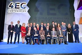 Y llegó la noche de las empresas centenarias alicantinas