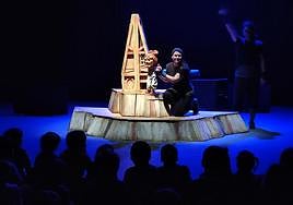 Actuación de Festitíteres.