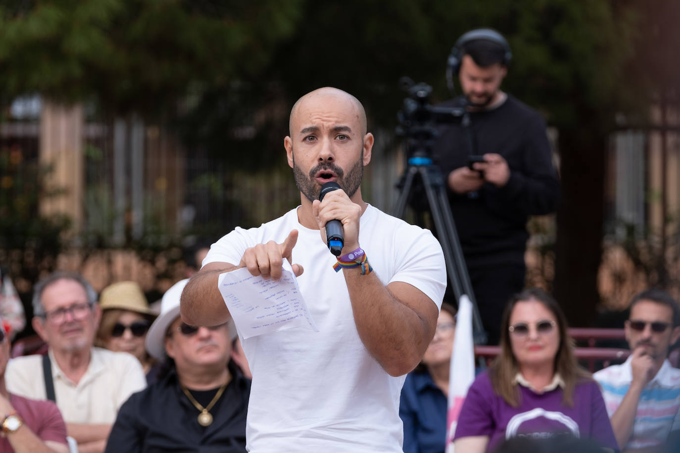 El portavoz de Podemos en Alicante, Xavier López.