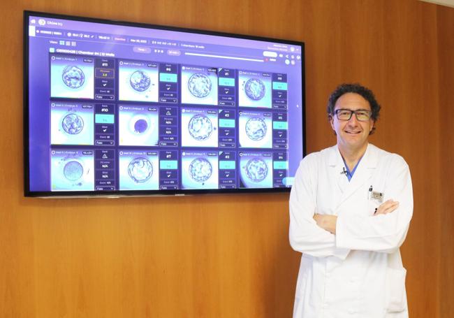 Jorge Ten, director del laboratorio de embriología del Grupo Instituto Bernabeu.