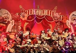 Actuación del certamen artístico de las Hogueras de Alicante.