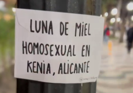Alicante se empapela con frases de 'Aquí no hay quien viva'
