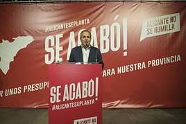 El presidente de la Cámara de Comercio de Alicante, Carlos Baño.