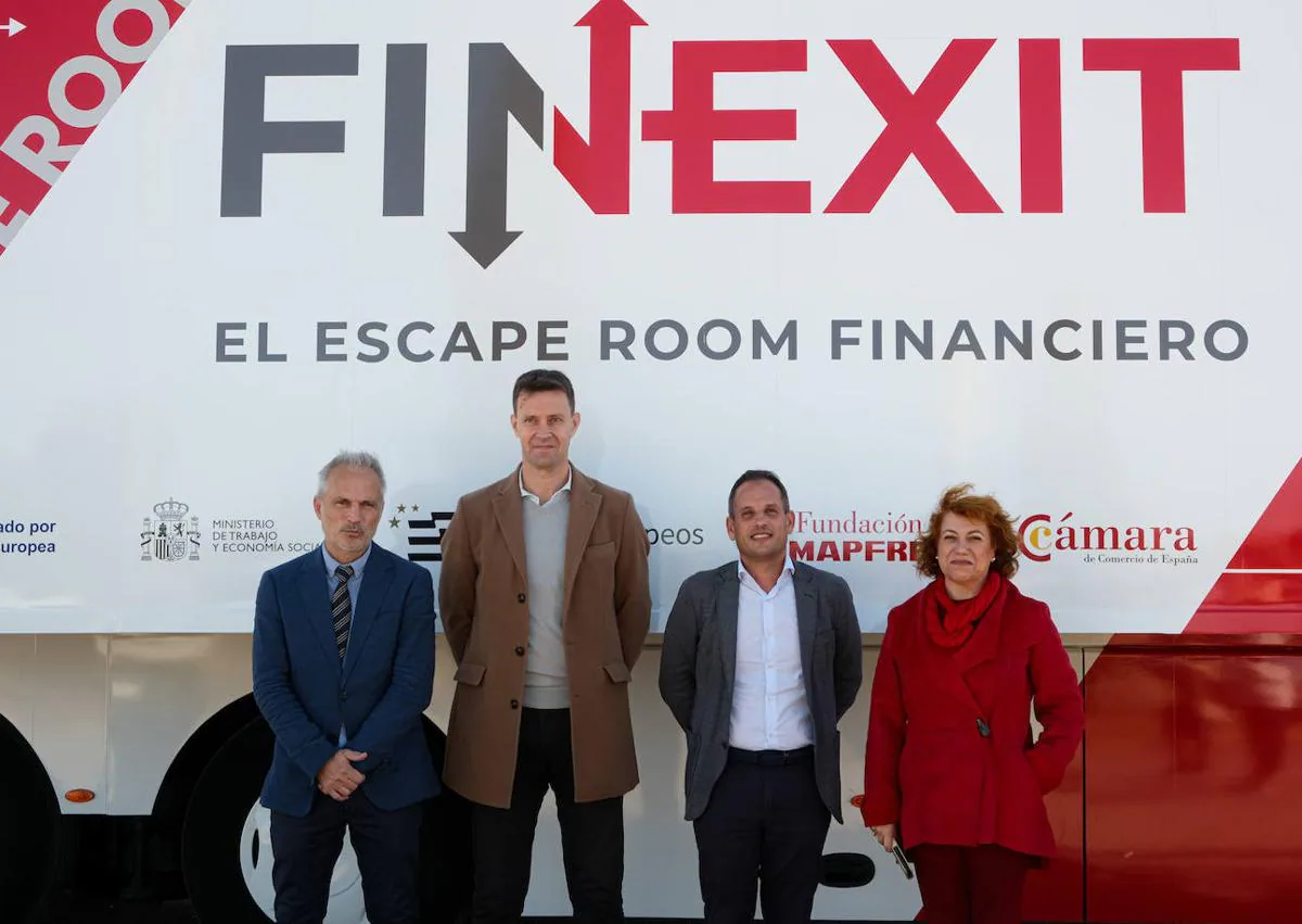 Imagen secundaria 1 - Finexit, un escape room financiero que ha llegado al IES Leonardo Da Vinci