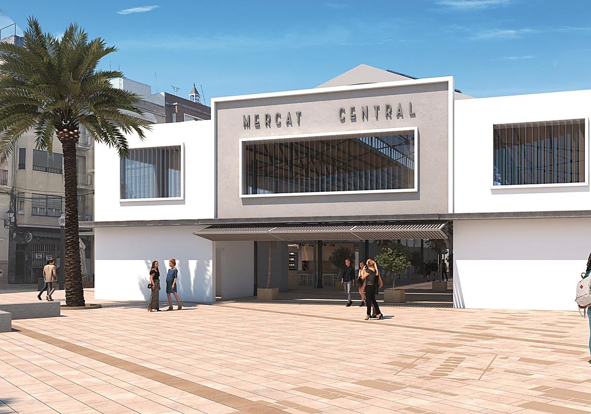 Así quedará el nuevo Mercado Central de Elche