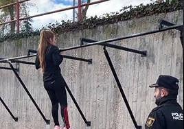 Pruebas físicas para ser policía nacional.