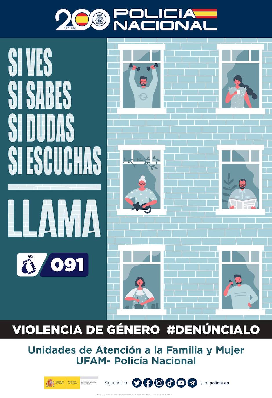 Cartel de la UFAM.