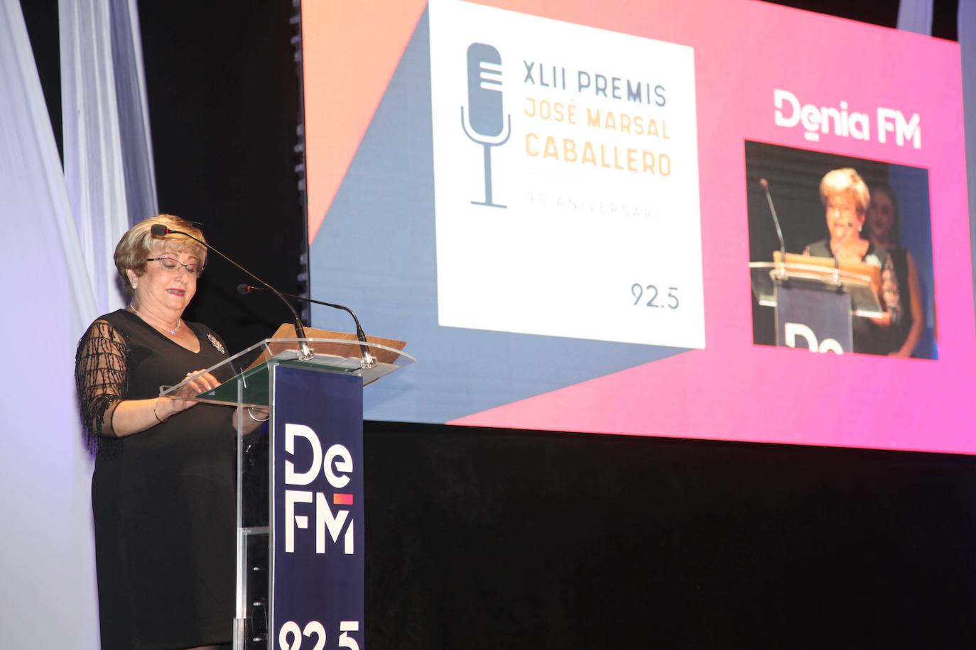 Emoción y recuerdos en los XLII Premios José Marsal Caballero de Dénia FM