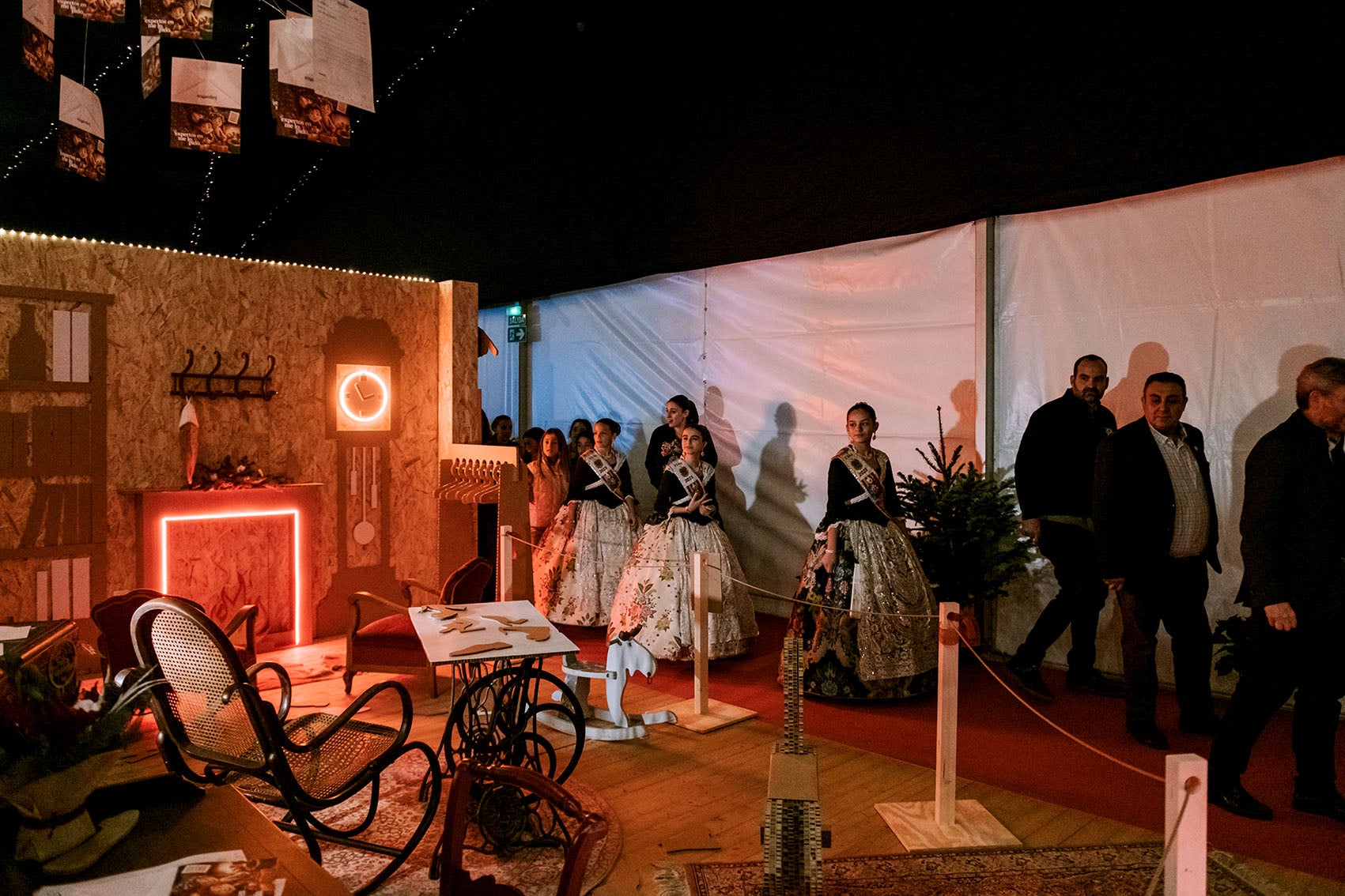 Una de las estancias de la 'Ecoland Christmas' de Elche.