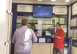 Administración de lotería.