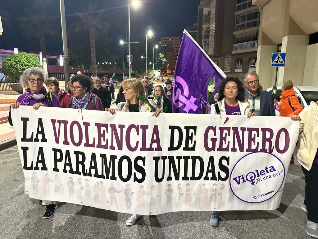 Acto por el 25N en El Campello.