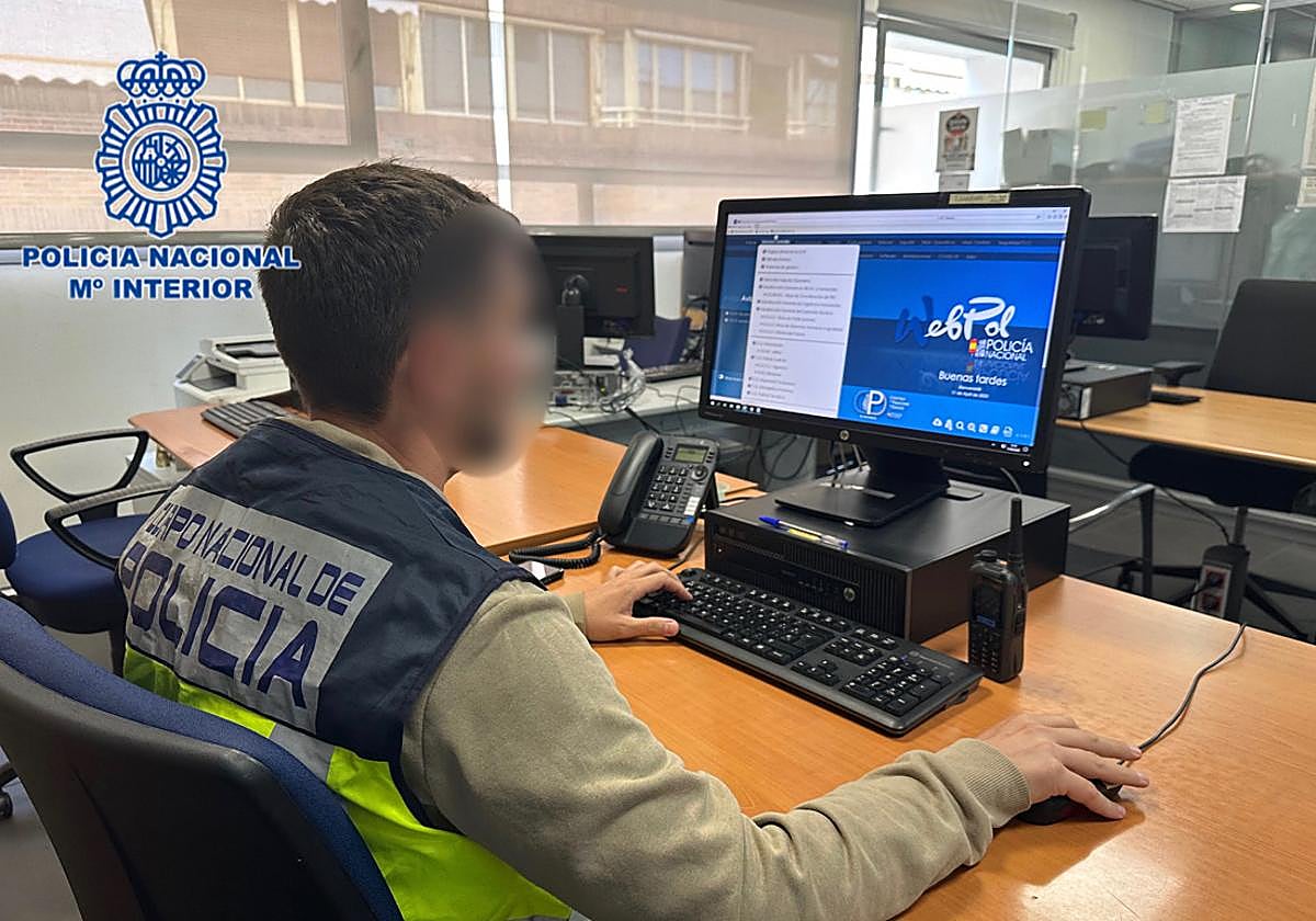 Investigador de la Policía Nacional.