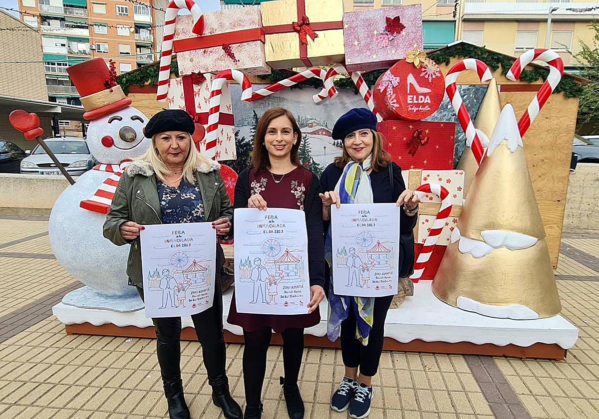 Acto de presentación de la Feria de la Inmaculada en Elda.