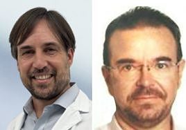Los doctores Enrique de Madaria Pascual y Pedro Gutiérrez Carbonell.