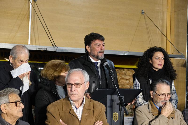 Inauguración del Belén de la Montañeta