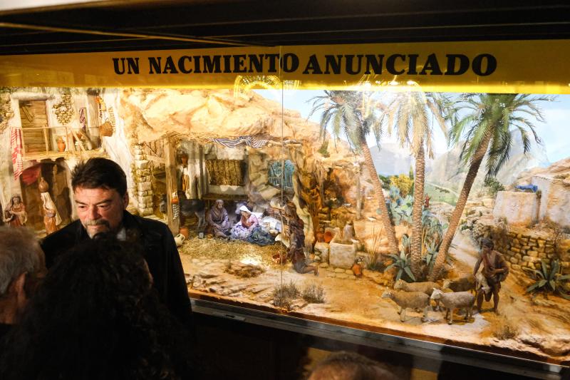 Inauguración del Belén de la Montañeta