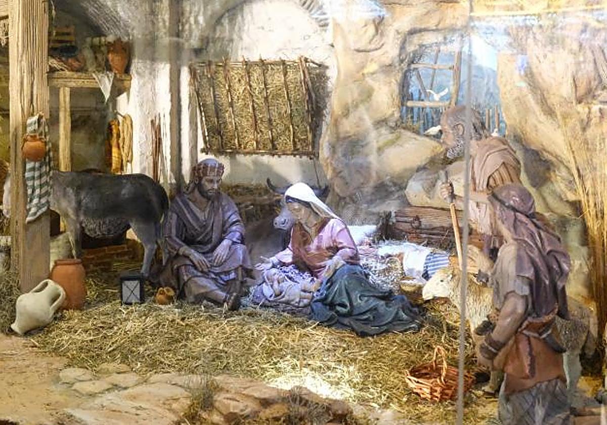 Inauguración del Belén de la Montañeta