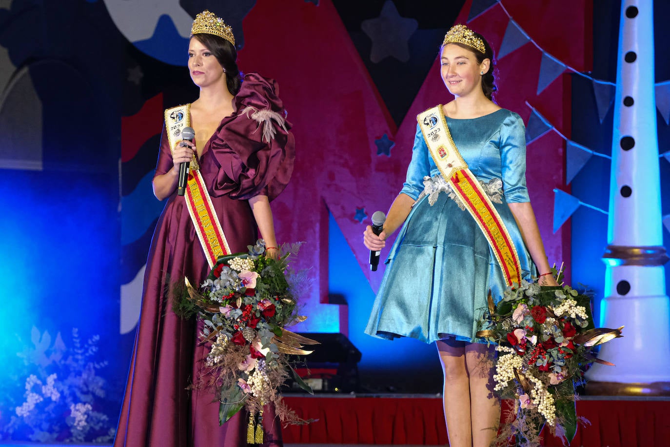 La FAFBA elige a Macarena Fernández, de Princesa Mercedes y a Daniela López, de La Florida, como Reinas 2024