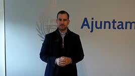 El concejal de Recursos Humanos y portavoz del gobierno municipal de Elche, José Navarro.