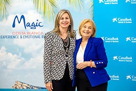 Olga Garcia y María Aurora Cuenca.