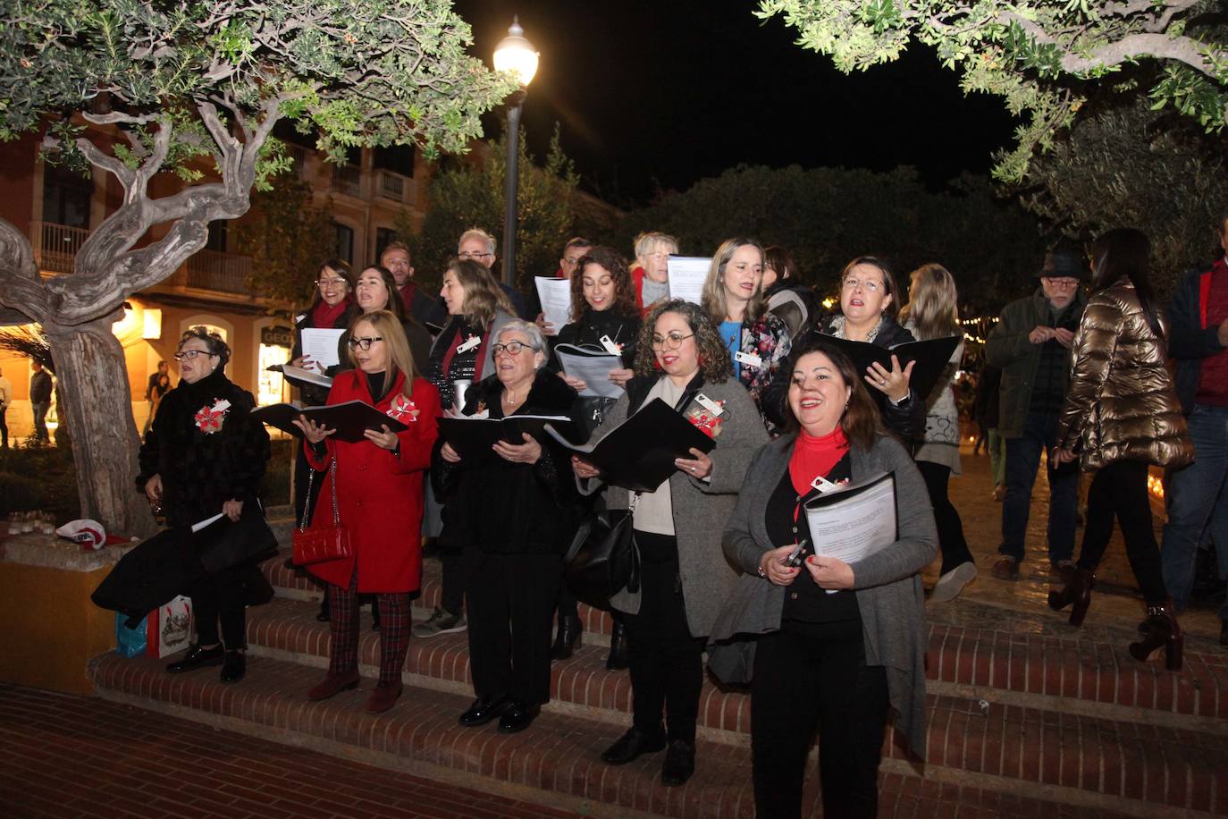 Comercio y público encienden la &#039;Nit de Llum&#039; de Dénia