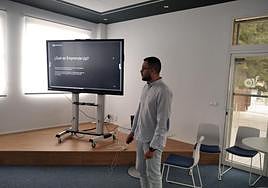 Óscar Navarro ha presentado Emprende UP.