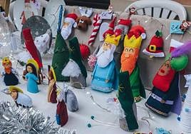 Recogida solidaria de juguetes y 'Botigues al Carrer' en la calle San Francisco.