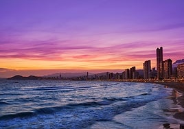 Benidorm ha sido el destino más visitado durante el puente