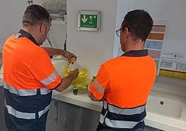 Alumnado de la FP Dual de Hidraqua en la Comunitat.