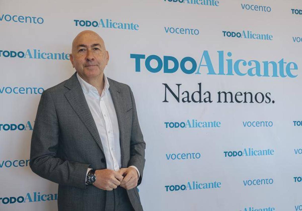 Alejandro Soler, en la redacción de TodoAlicante.