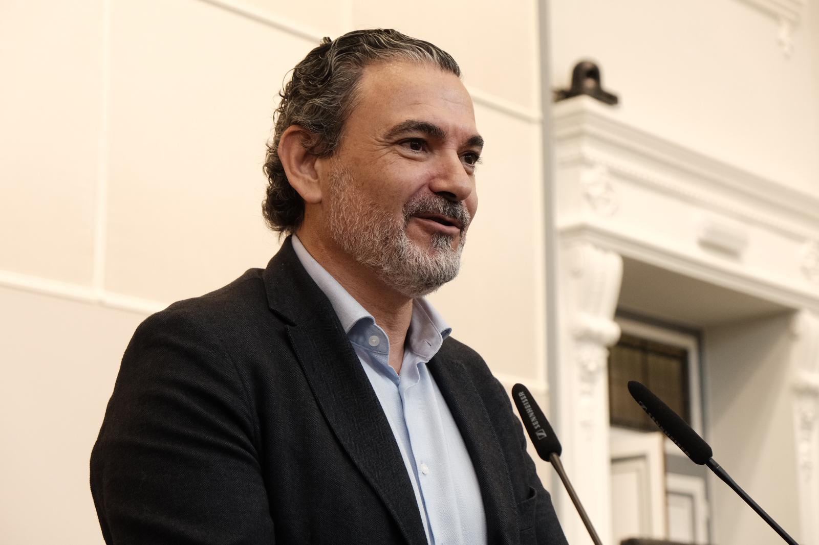 Imágenes del brindis navideño en la Diputación de Alicante