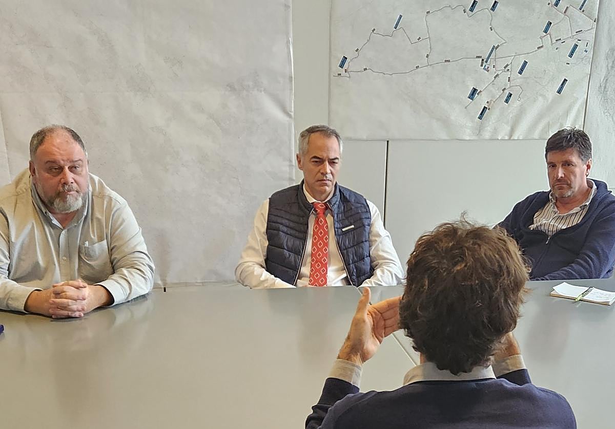 Reunión mantenida con los representantes de Vectalia.