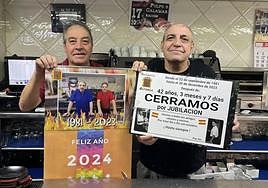 Los hermanos Abilio y Luis Rodríguez se jubilan tras 42 años en el restaurante Astorga.
