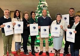 Presentación de la campaña en el auditorio.