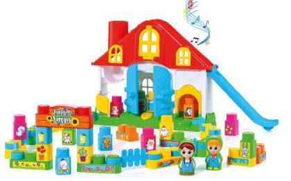 Imagen secundaria 1 - De izquierda a derecha: ecoland sensory balls, la granja de molto blocks y la muñeca ariel.