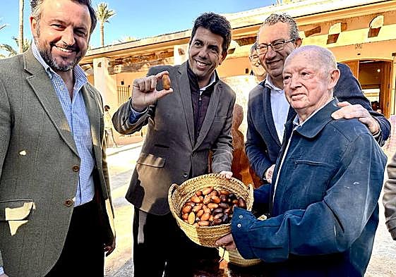 Inauguración del huerto y la casa del Hort de Pons en Elche.