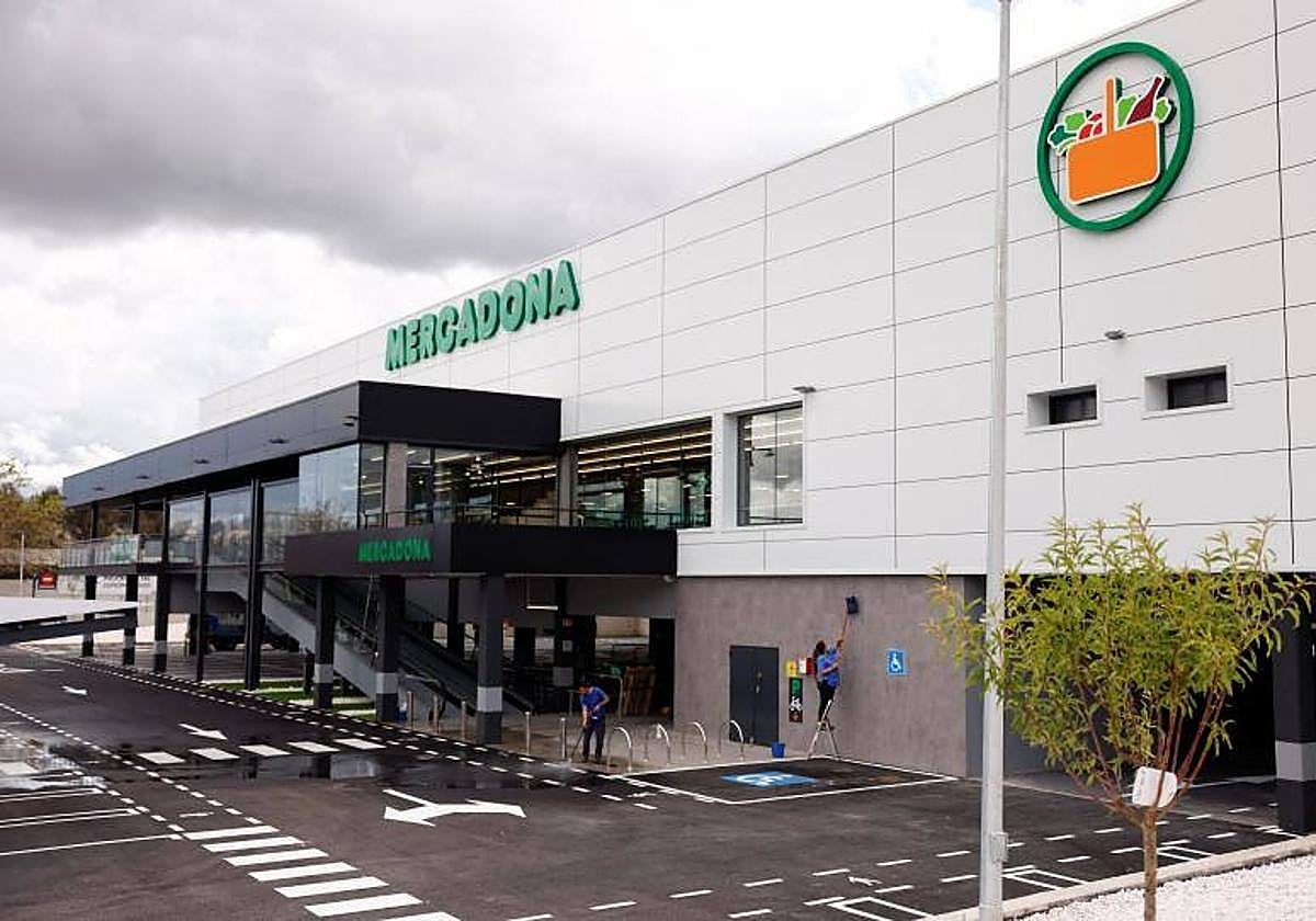 Supermercado de Mercadona, en imagen de archivo.