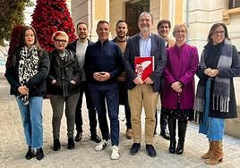 El grupo socialista en la Diputación de Alicante.