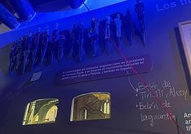 Contexto del Belén de Tirisiti en la casa natal de García Lorca en Fuente Vaqueros.