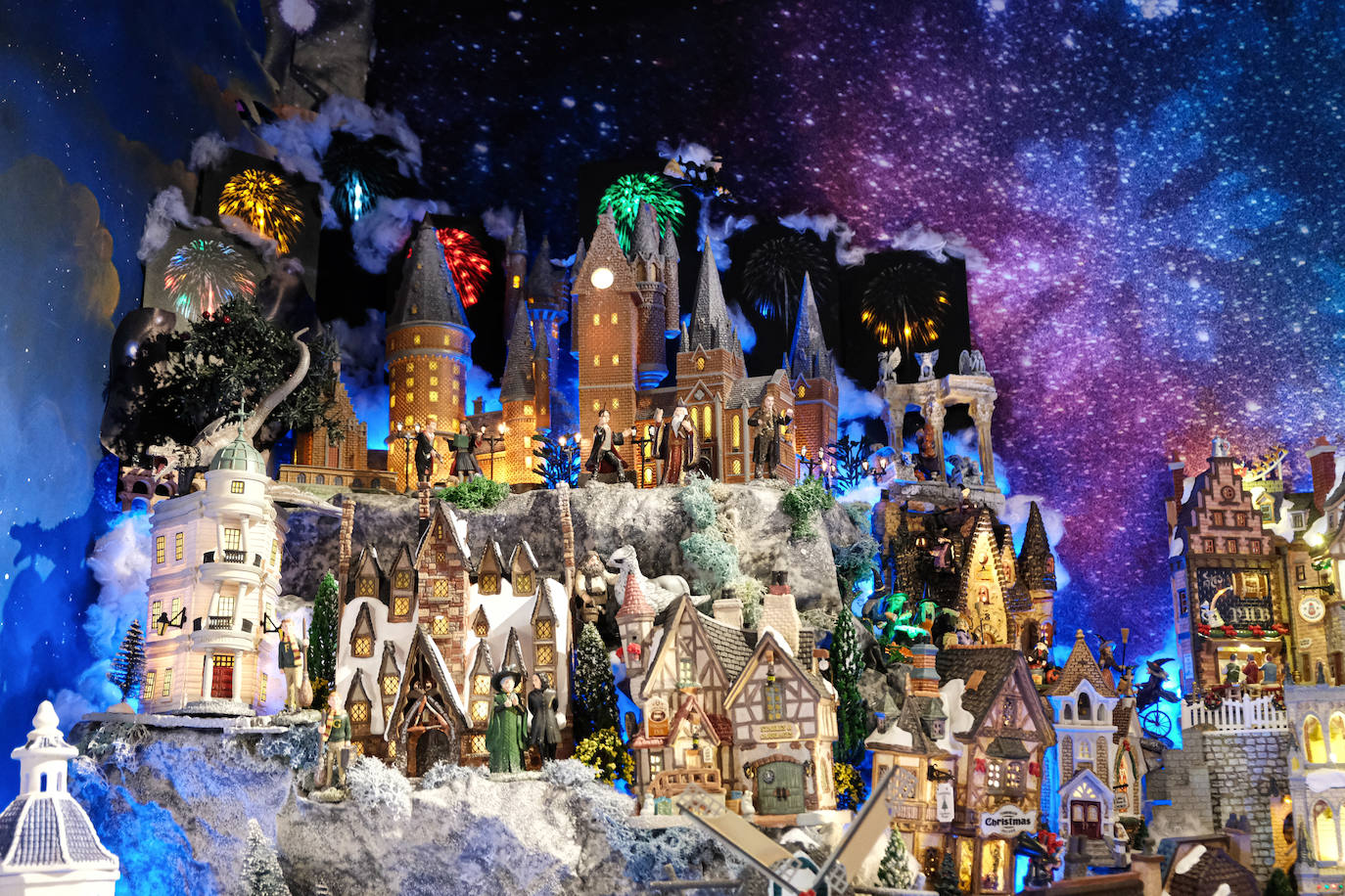 Así es el poblado navideño de Ximo Sánchez