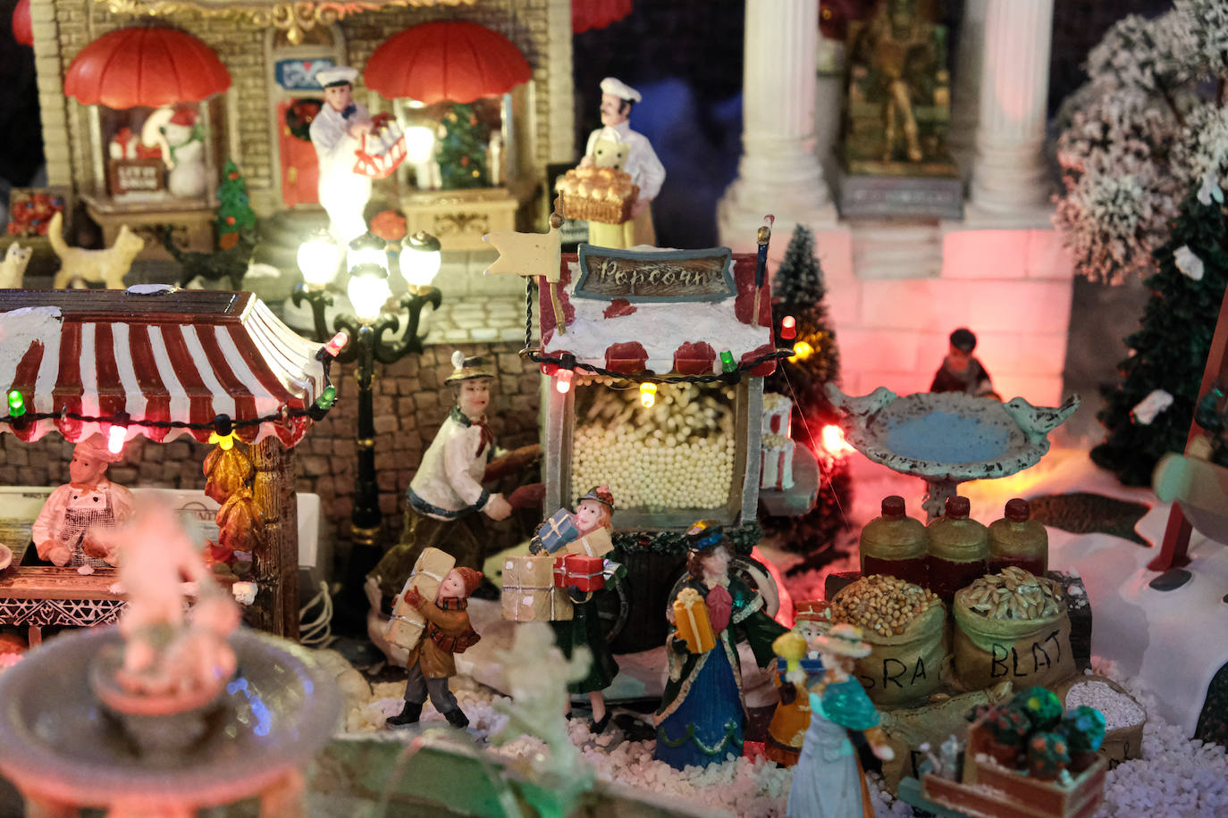 Así es el poblado navideño de Ximo Sánchez