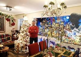 Así es el poblado navideño de Ximo Sánchez