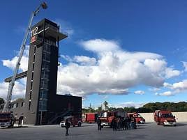 Parque de los bomberos de Alicante.