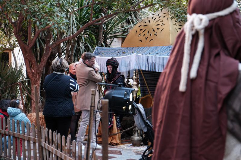 Así es el campamento de las carteras reales de Alicante