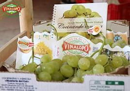 Caja de la uva de mesa de la DO del Vinalopó.