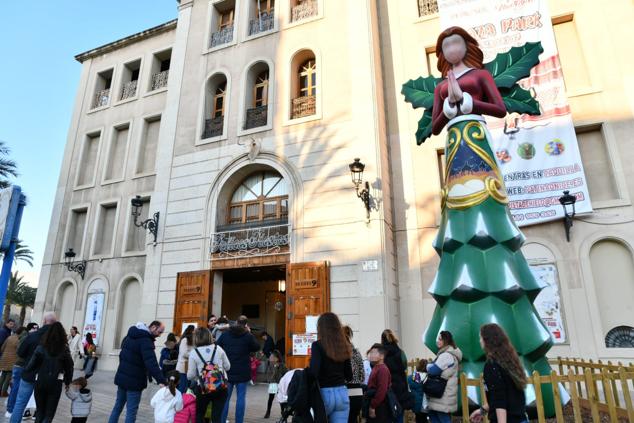 La plaza de Toros de Alicante ante la llegada de los Reyes Magos