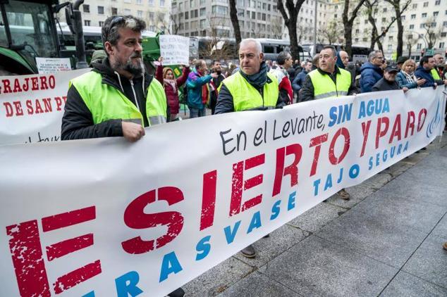 Fotos: Manifestación a favor del Trasvase Tajo-Segura