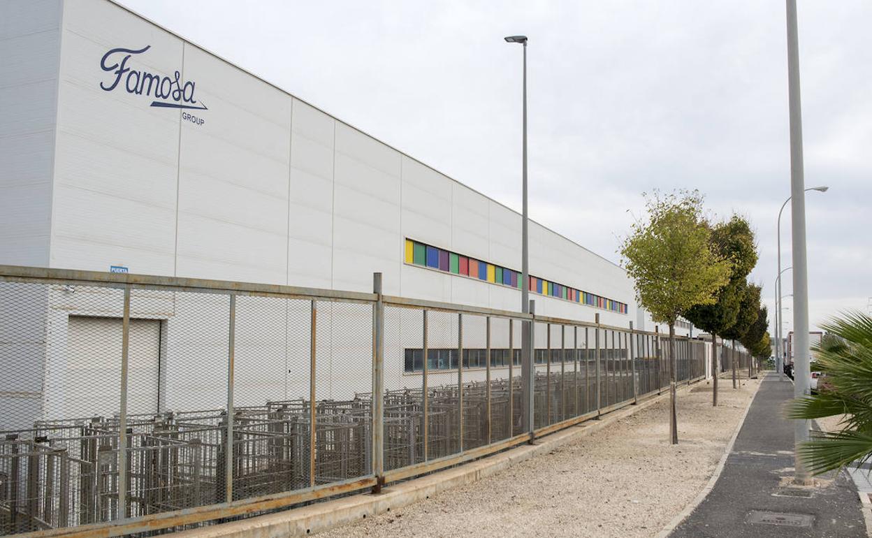 Fábrica de Famosa en el polígono de Las Atalayas