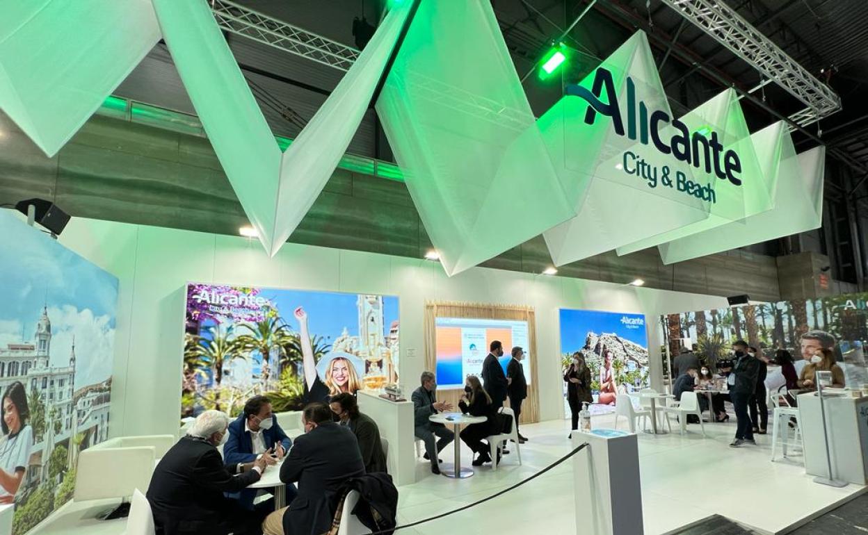 'Stand' de Alicante en la Feria de Turismo.