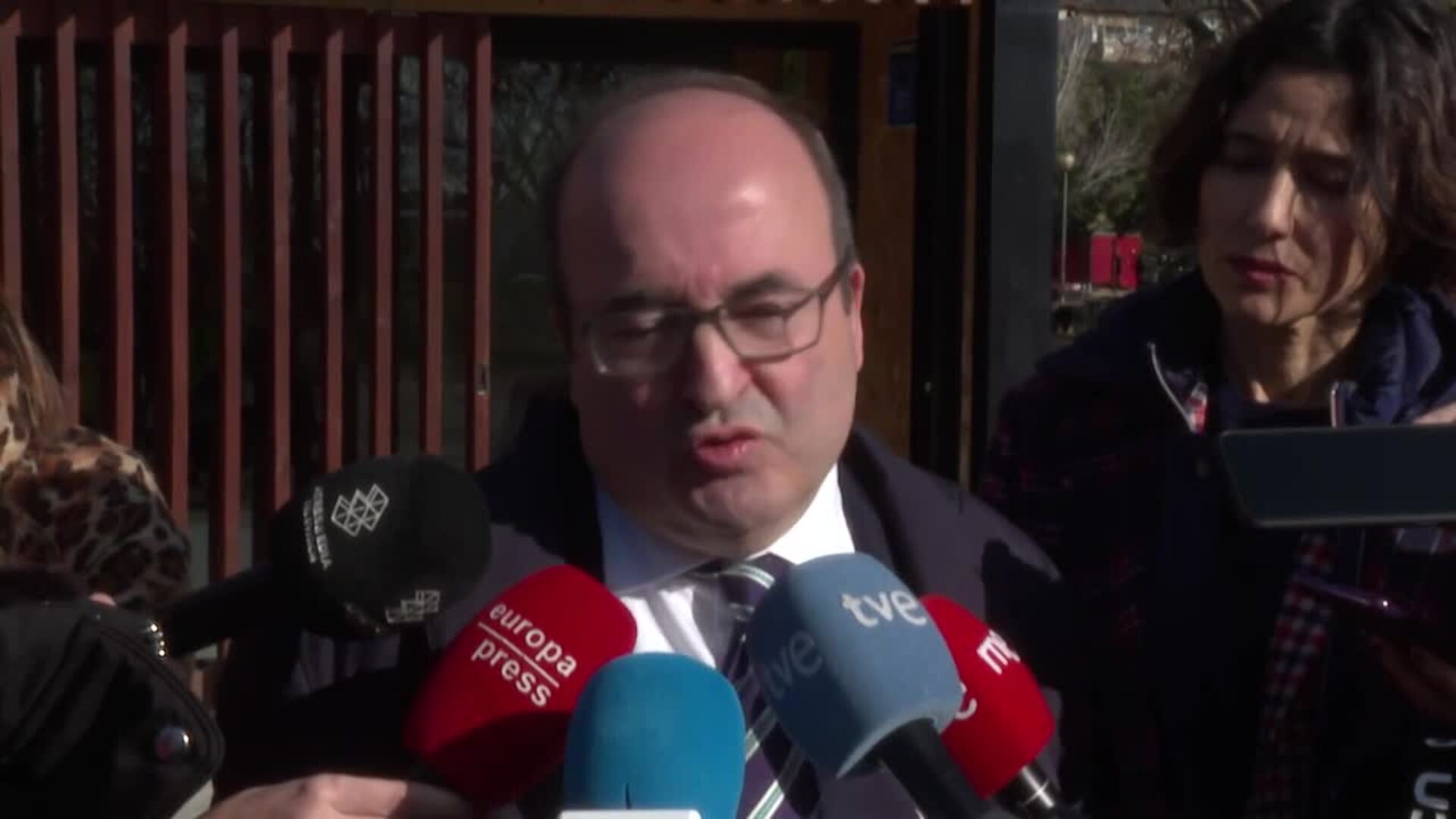 Iceta defiende el veto a Plácido Domingo